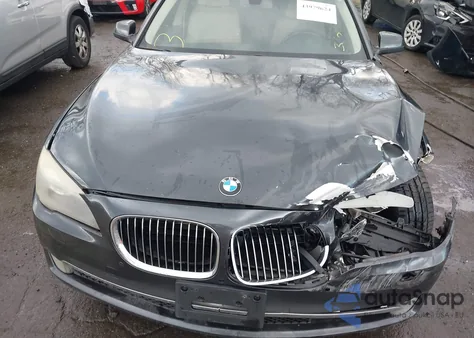 2011 BMW 750Li из США, поврежденный, VIN WBAKB8C59BC851897